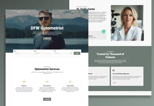 Clarity Web Template